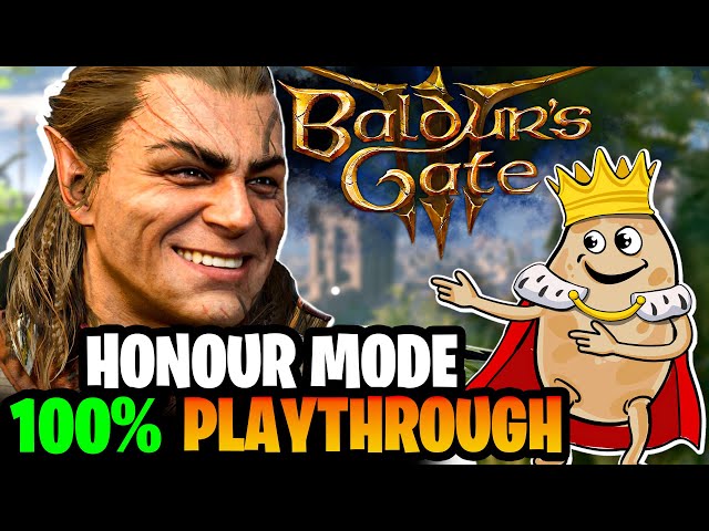 BG3 Honor Mode Playthrough 100% as The Good Guy - ACT 1 Start