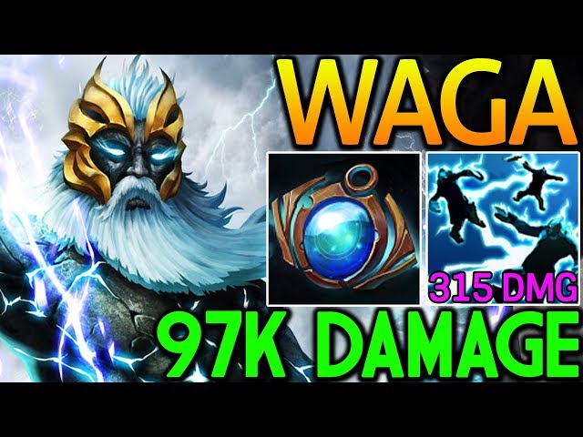 Wagamama [Zeus] Just Spam Q Deal 97k Damage 7.14 Dota 2