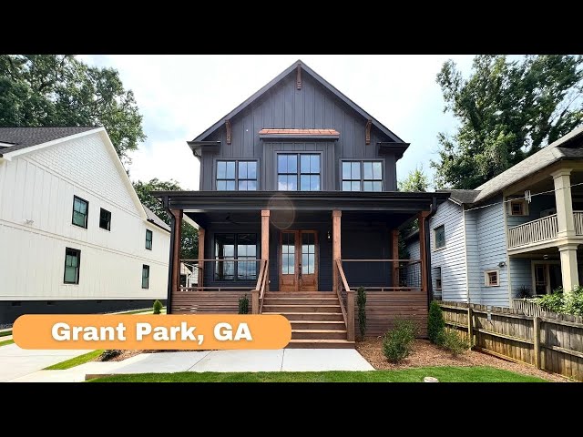 Tour This GORGEOUS Craftsman Home For Sale in Atlanta GA - MUST SEE Above Garage ADU!