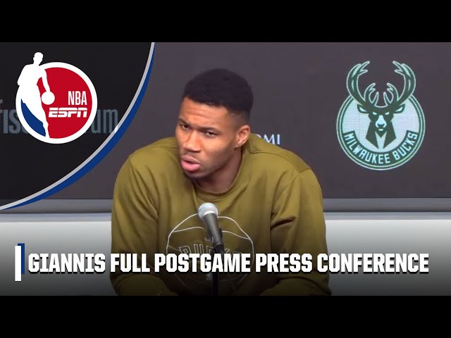 'Dame made great plays & THAT'S why we won'  - Giannis after Bucks' win [FULL PRESSER] | NBA on ESPN