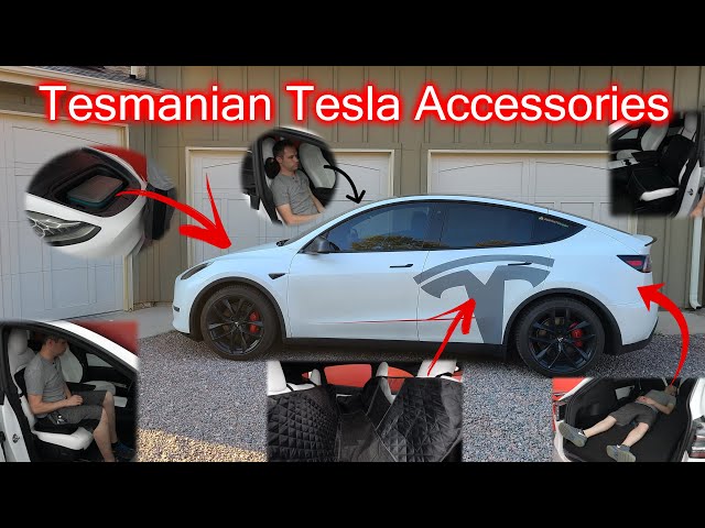 New Tesmanian Accessories for Tesla Model 3 & Y!