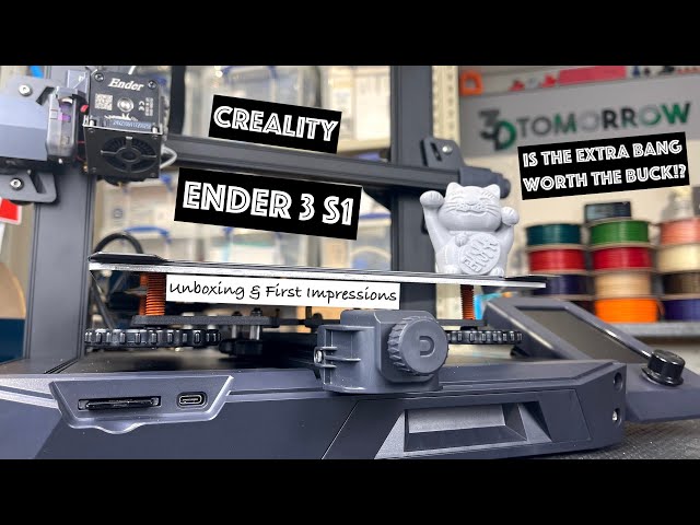 Creality Ender 3 S1 - Unboxing & First Impressions - Twice the price of the Ender V2! Worth it!?