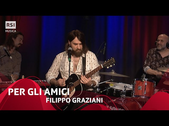 Per gli amici - Filippo Graziani (omaggio a Ivan Graziani) | RSI Musica