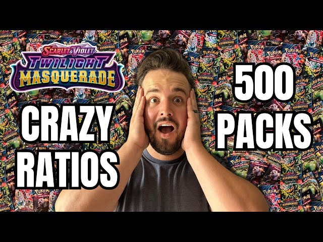 Twilight Masquerade Has Insane Hit Ratios!!! 500 Pack Opening Results!!
