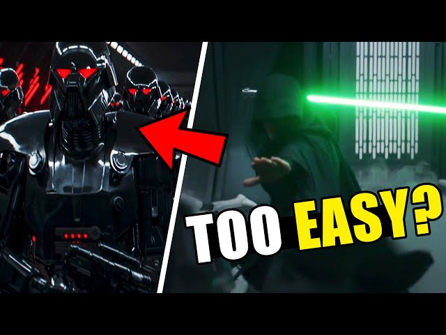 How Luke DESTROYED the Dark Troopers SO EASILY - Mandalorian Theory