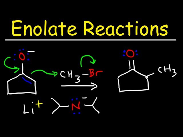 Enolate Reactions - Direct Alkylation of Ketones With LDA