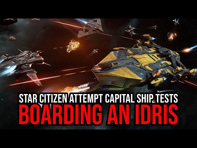 Star Citizen Attempt Capital Ship Boarding - They Blew It Up, Twice?!