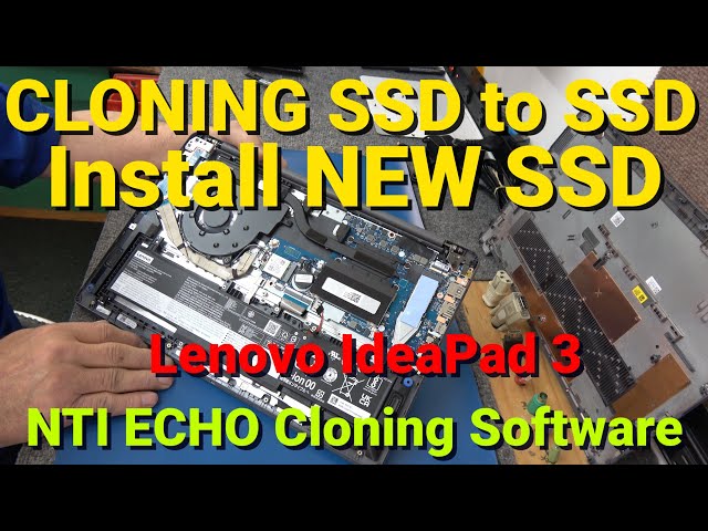 Cloning Factory SSD to Larger Capacity M.2 SSD Lenovo IdeaPad 3
