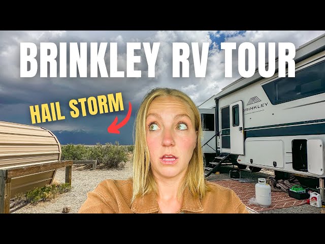 FIRST trip in new Brinkley RV + Interior RV Tour