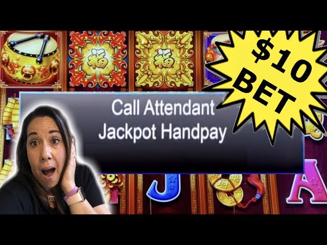 🎰 $10 BETS ON DANCING DRUMS EXPL💥SIONS 💰 JACKPOT HANDPAY ‼️