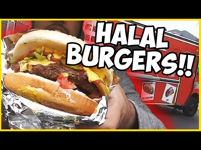 THIS FOOD TRUCK HAS THE BEST HALAL BURGER! (VLOG)