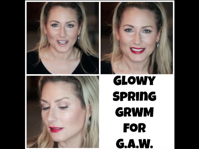 Glowy Spring Makeup For G.A.W. | MsGoldgirl