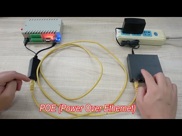 How to use POE (Power over Ethernet) solution for KinCony controller