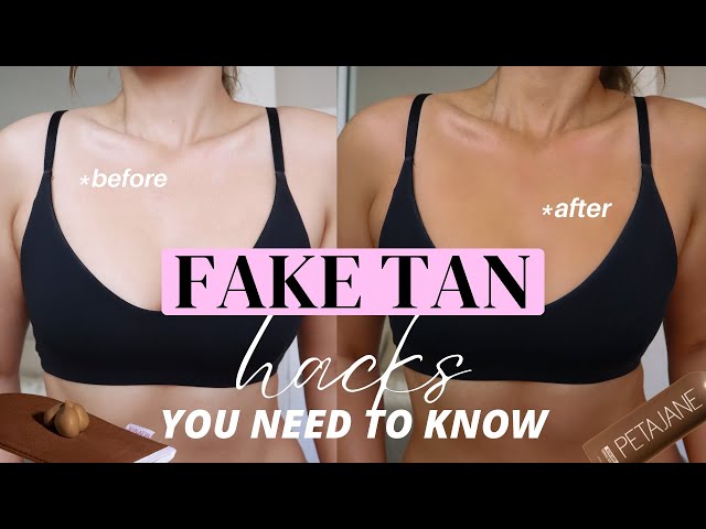 Best Fake Tan Routine At Home + Tanning Hacks You Need To Know as a Beginner