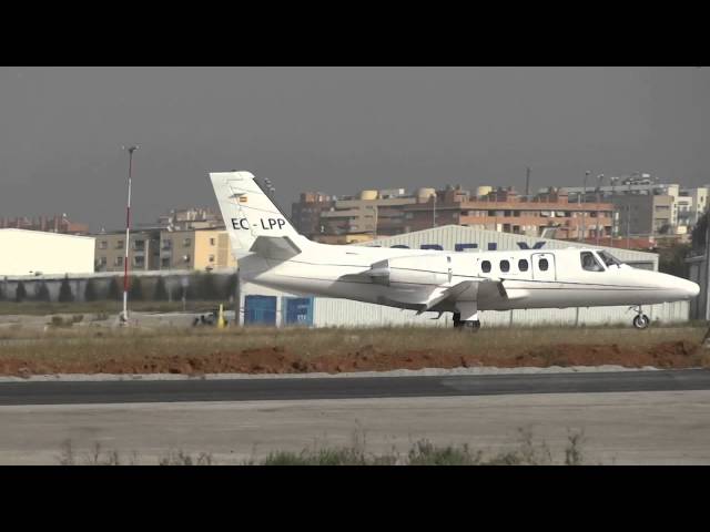 3/ Aterrizaje en Sabadell Cessna 501 Citation I/SP (EC-LPP)
