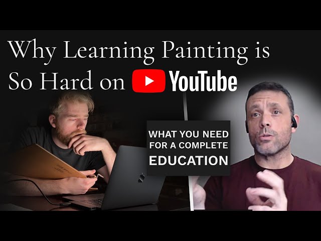 Why it's So Hard to Learn How to Paint on Youtube