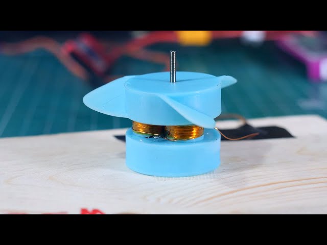 I 3D Printed an ELECTRIC MOTOR FAN