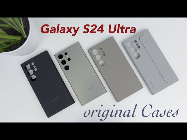 Samsung Galaxy S24 Ultra - die besten original Cases im Test