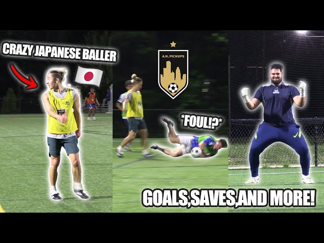 ASIAN BALLER DOMINATED THESE TEAMS!!? | 4K A.N PICKUP SOCCER HIGHLIGHTS