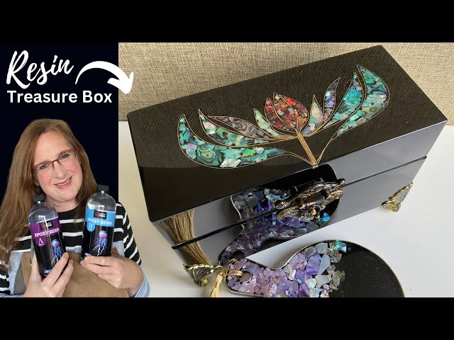 Make a Beautiful, Ornate Resin Box with Let’s Resin