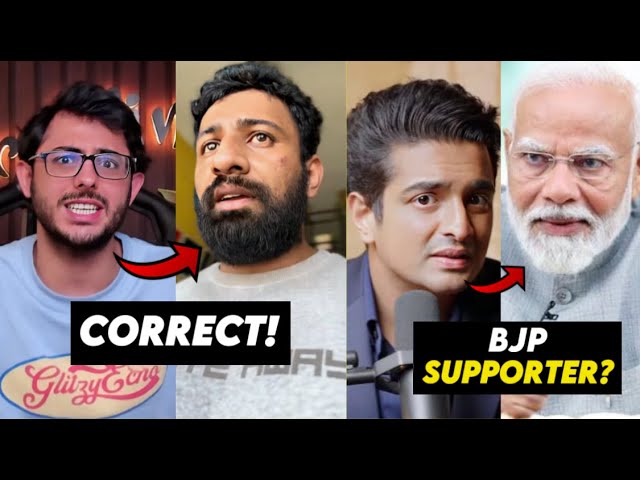 What CarryMinati Did is 100% Correct? or Wrong?😞, BeerBiceps Supports BJP? Reply…Hardik Pandya...