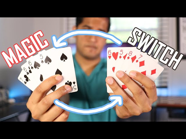 IMPOSSIBLE Card Switch Magic Trick!