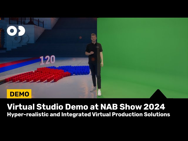 Virtual Studio Demo | Elections Coverage | Hyper-Realistic & Integrated Virtual Production Solutions