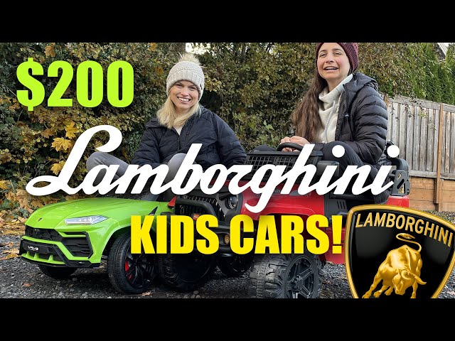 Officially Licensed Lamborghini Kids Cars