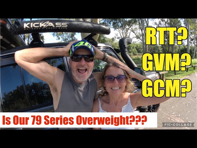 Is Our LANDCRUISER 79 SERIES OVERWEIGHT? GVM? GCM? Roof Top Tent? HOW TO SAVE WEIGHT? (89)