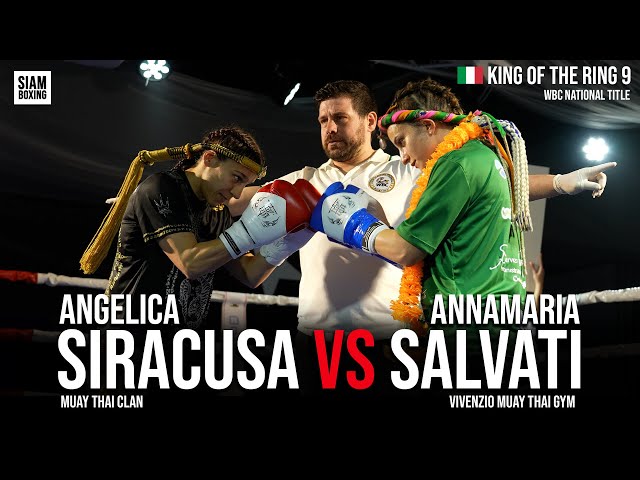 Angelica Siracusa vs Annamaria Salvati | WBC National Title