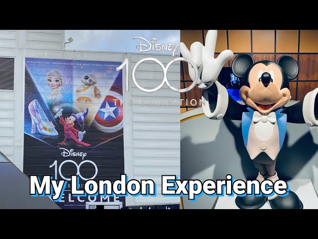 Disney 100: The Exhibition: My London Experience!