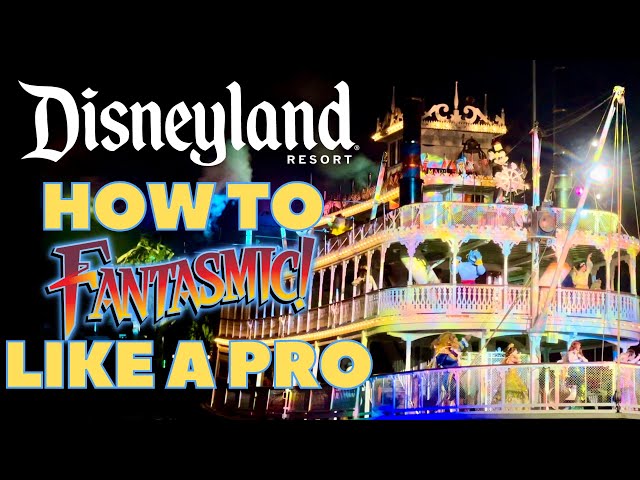 How To Watch Disneyland Fantasmic and Fireworks LIKE A PRO | Disneyland Nighttime PRO TIPS