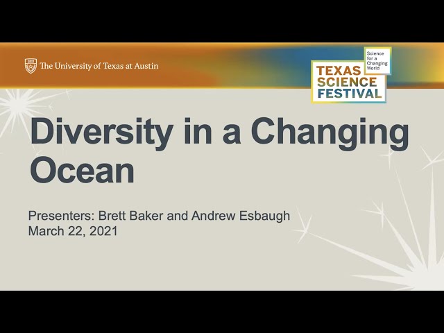 Diversity in a Changing Ocean