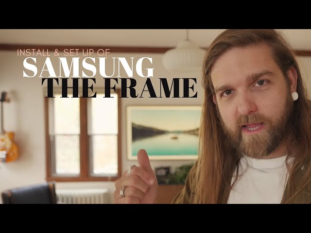 Samsung The Frame | Set Up & Installation | Most Beautiful TV for Short Term Rentals