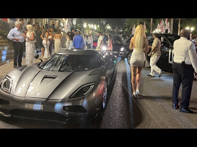 Luxury Lifestyle of Billionaires Monaco | Nightlife Summer 2023 | Supercars #luxury #billionaire