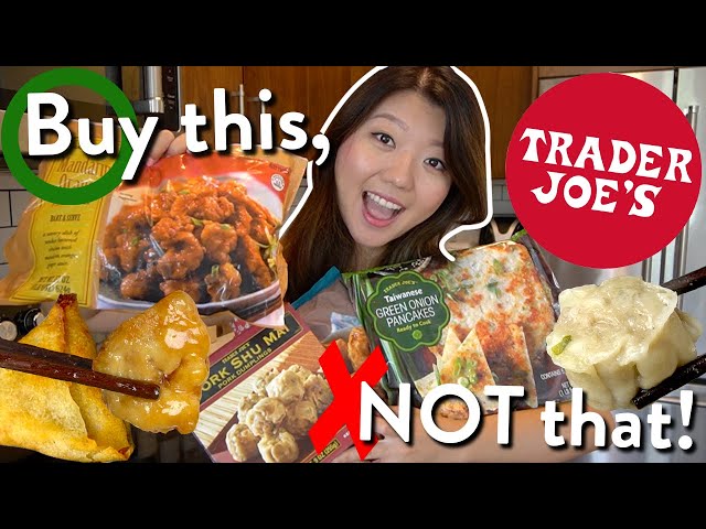 TRYING ALL TRADER JOE’S ASIAN FOOD!