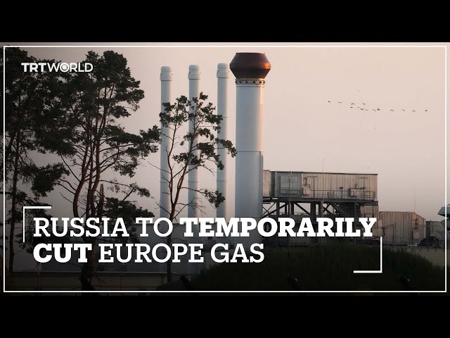 Russia to stop supplying gas to Europe for three days this month