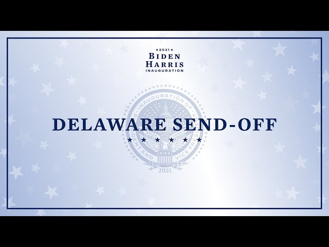 President-elect Joe Biden Delaware Send Off Event | Biden-Harris Inauguration 2021