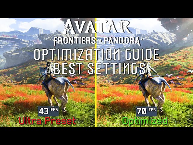 Avatar: Frontiers of Pandora | OPTIMIZATION GUIDE | Every Setting Tested | Best Settings