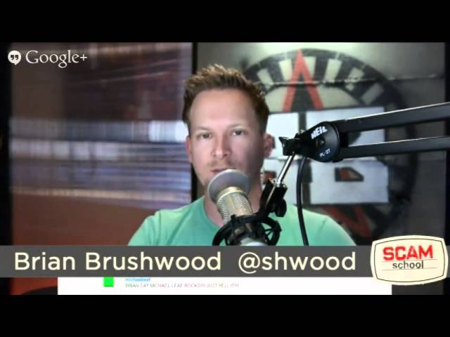 LIVE Scam School Q&A with Brian Brushwood and Justin Robert Young!
