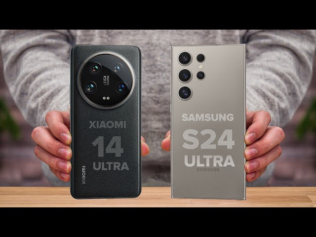 Xiaomi 14 Ultra Vs Samsung S24 Ultra | Full comparison ⚡ Which one is Best!