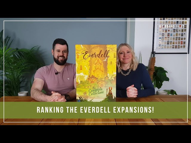 Ranking The Everdell Expansions (Pearlbrook, Bellfaire, Spirecrest, Newleaf & Mistwood)!