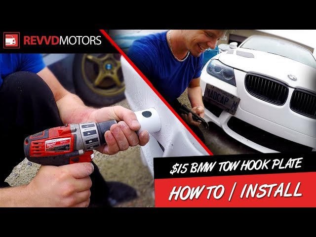 DON'T EVER DO THIS TO YOUR BMW!! Revvd Motors TOW Hook Install