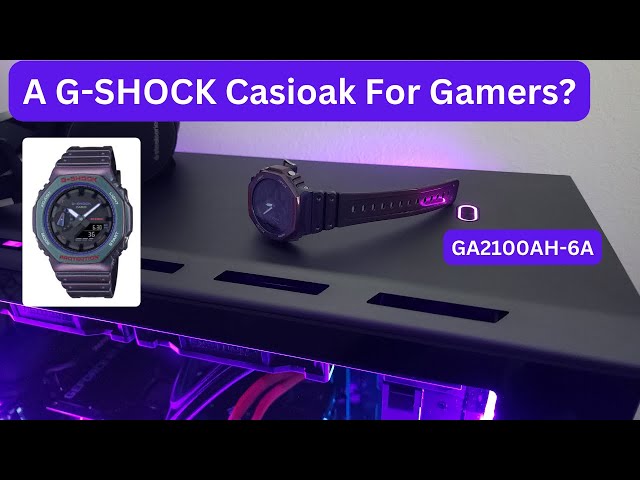 Unbox and First Impressions of Purple G-SHOCK GA2100AH-6A