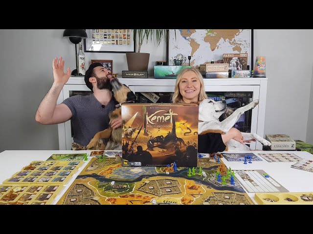 Kemet Blood & Sand Review: The Pinnacle of "Dudes On a Map" Games - By Board Of It