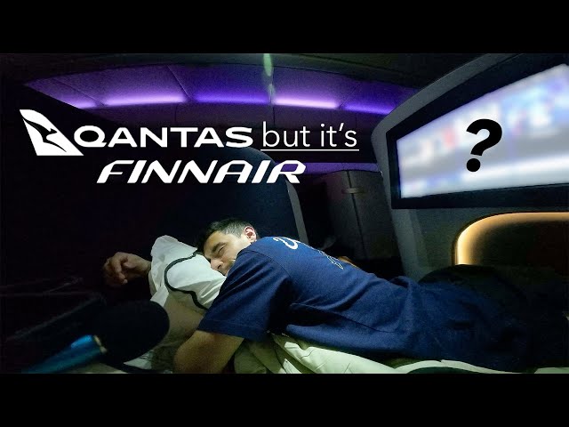 Finnair for Qantas and the Non-Reclining Seat