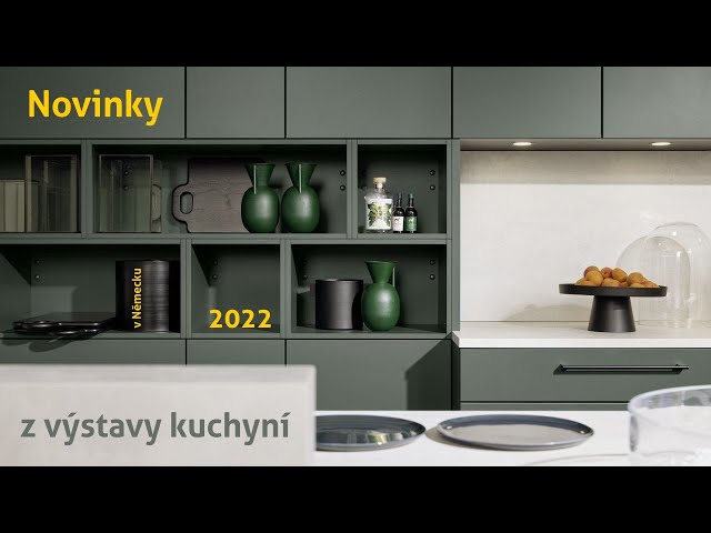 Novinky z výstavy kuchyní v Německu - pro rok 2023