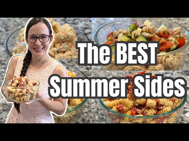 The BEST Summer Sides I’ve Ever Tried | Delicious Pasta Salad Recipes
