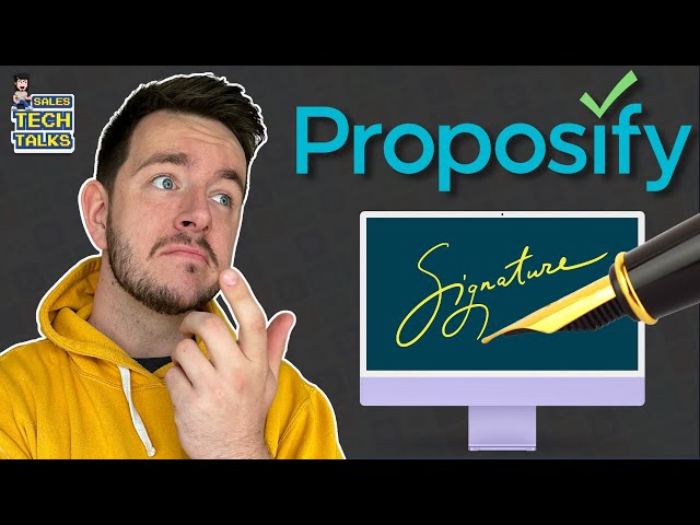 Proposify Review 📝 Proposal Software vs eSign