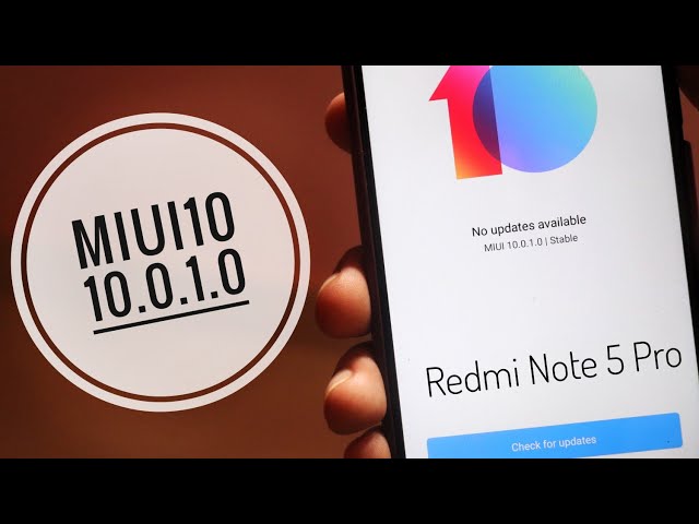 Redmi Note 5 Pro ¦ MIUI 10 ¦ 10.0.1.0 Global Stable Update Top Best Features of MIUI10 at Note 5 pro